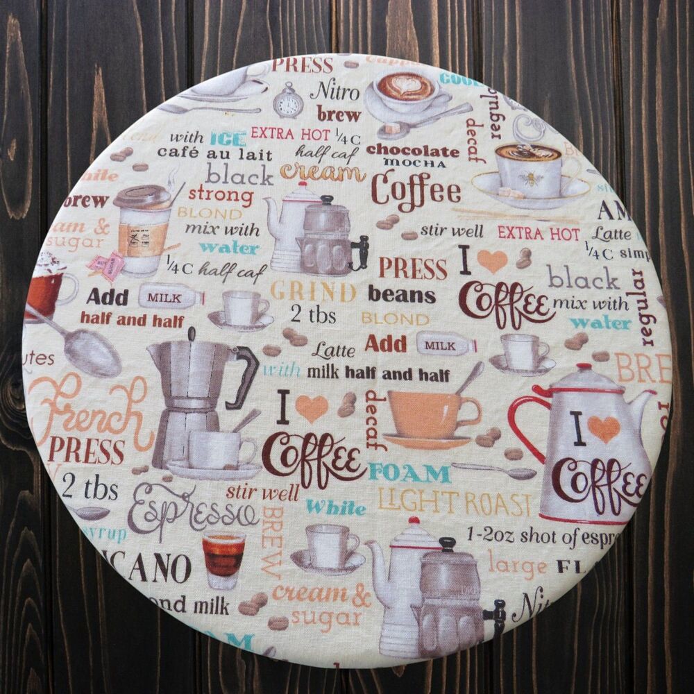 Kitchenaid Bowl Cover, Coffee and Country Floral Reversible Mixer Cover